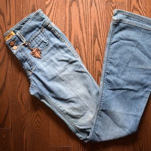 J & Company Denim Flare Jeans Size 27 NWT